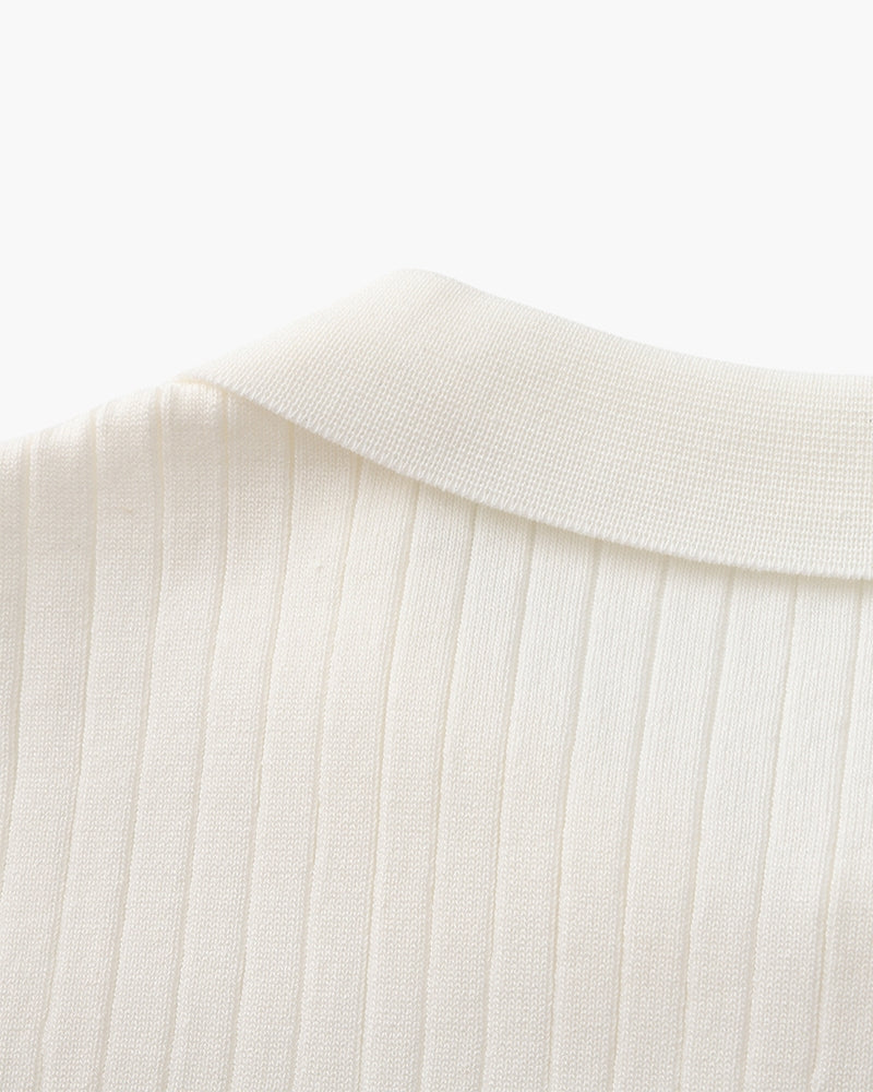 Premium geribd poloshirt - STIVO