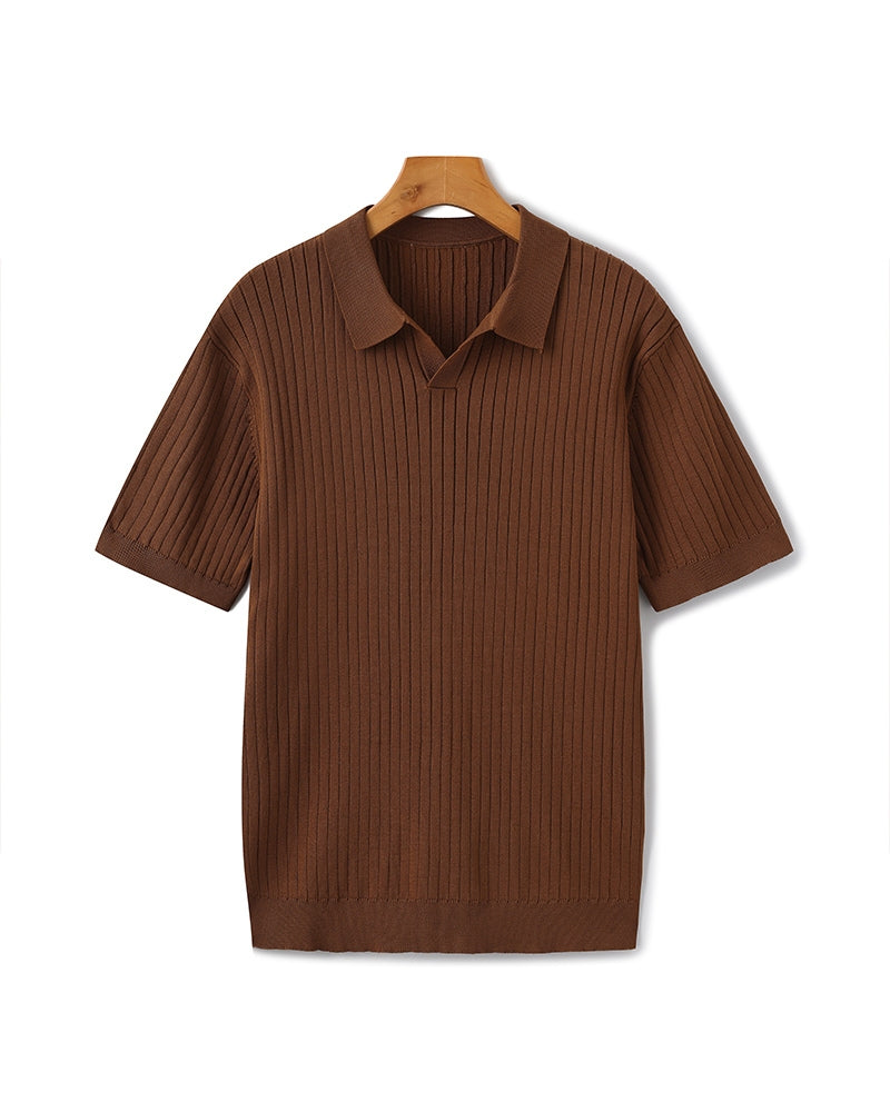 Premium geribd poloshirt - STIVO