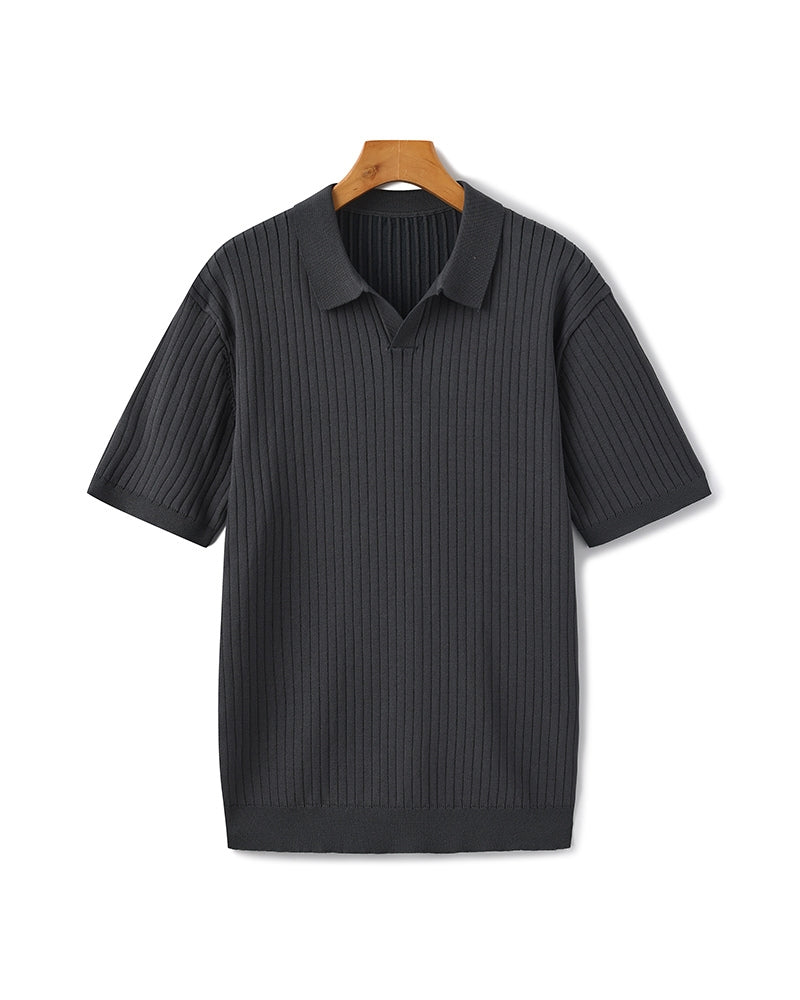 Premium geribd poloshirt - STIVO
