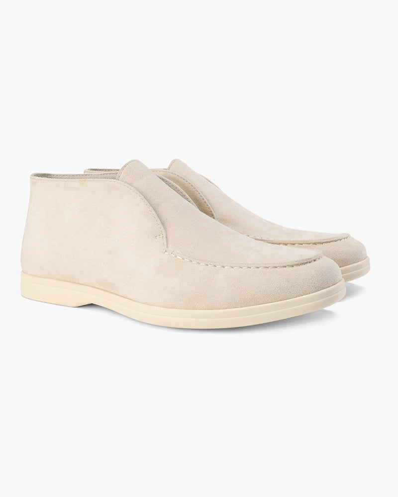 Stivo Hoge Loafers van Suède - STIVO