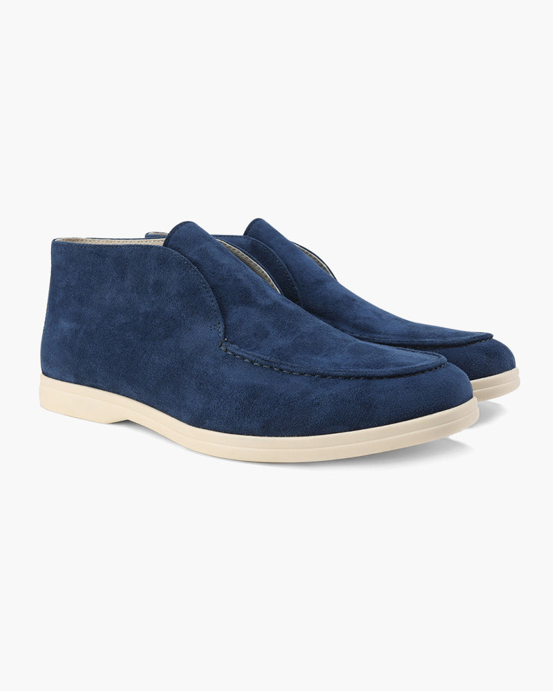 Stivo Hoge Loafers van Suède - STIVO