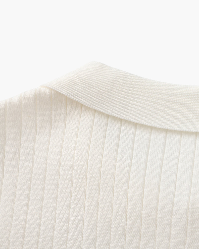 Premium geribd poloshirt - STIVO