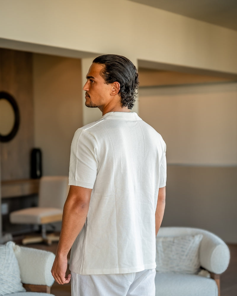 Bradford gebreid poloshirt - STIVO