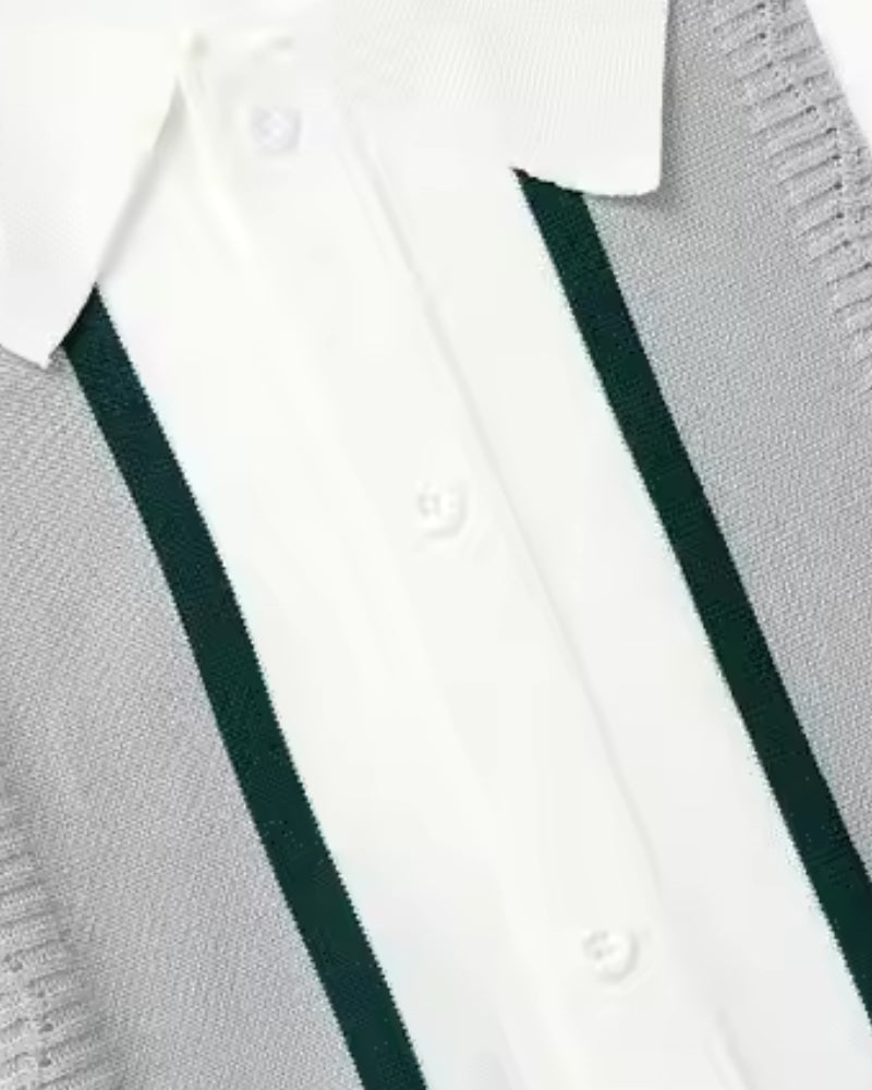 Bradford gebreid poloshirt - STIVO